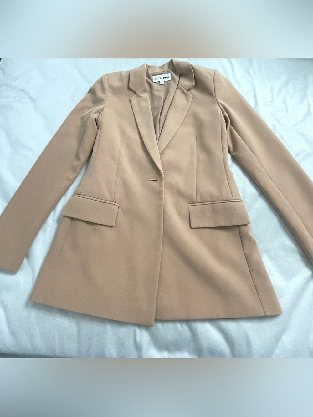 Women's Camel Blazer Jacket